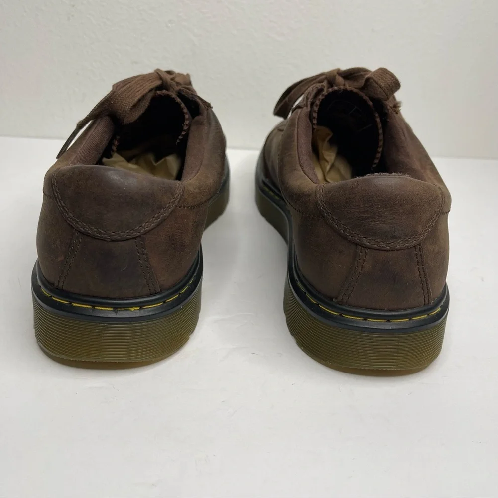 Dr Martens Dewayne Brown Nubuck Leather Lace Up Oxford Shoes Sz 11 Vintage 90’s